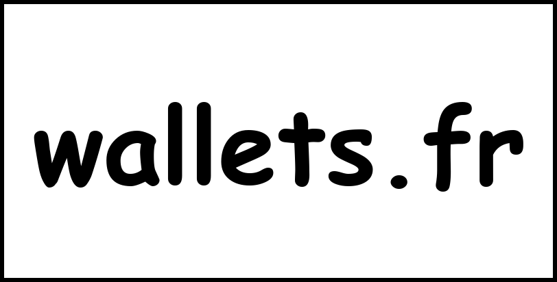 wallets.fr