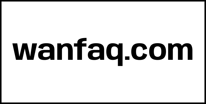 wanfaq.com