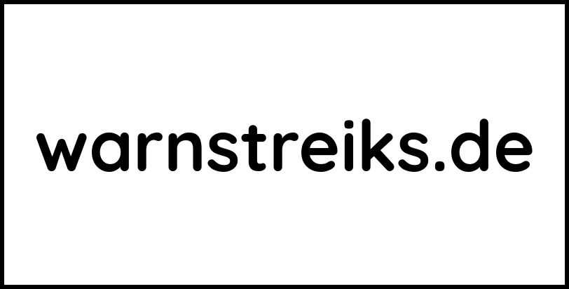 warnstreiks.de