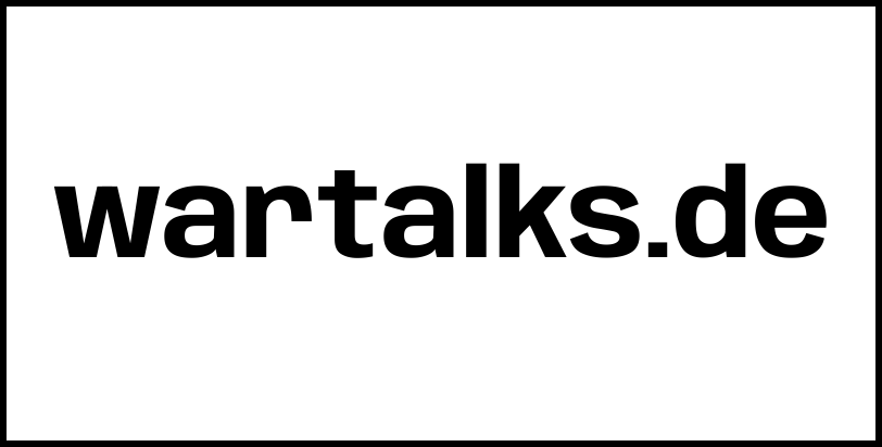 wartalks.de