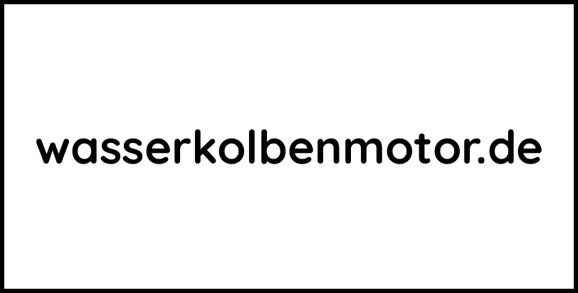 wasserkolbenmotor.de