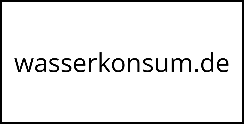 wasserkonsum.de