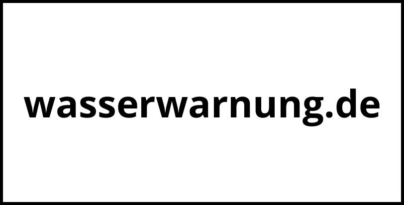 wasserwarnung.de