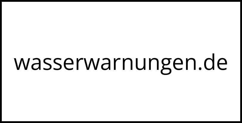 wasserwarnungen.de