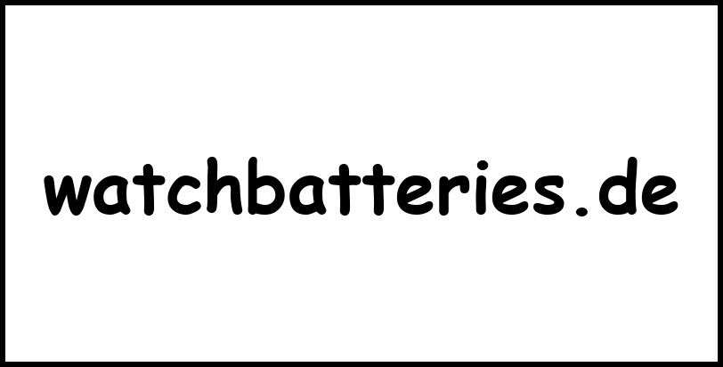 watchbatteries.de