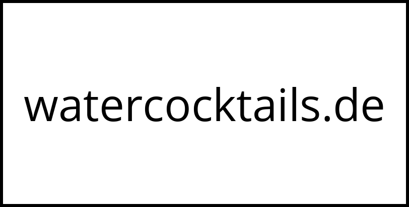 watercocktails.de