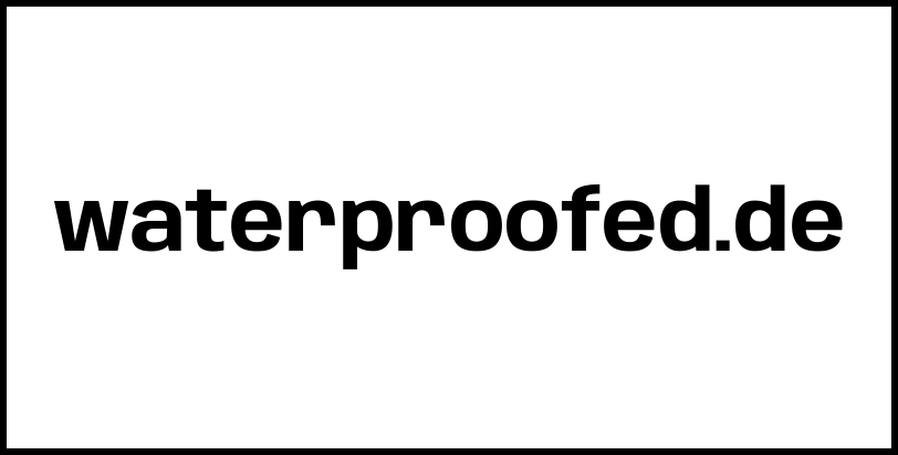 waterproofed.de