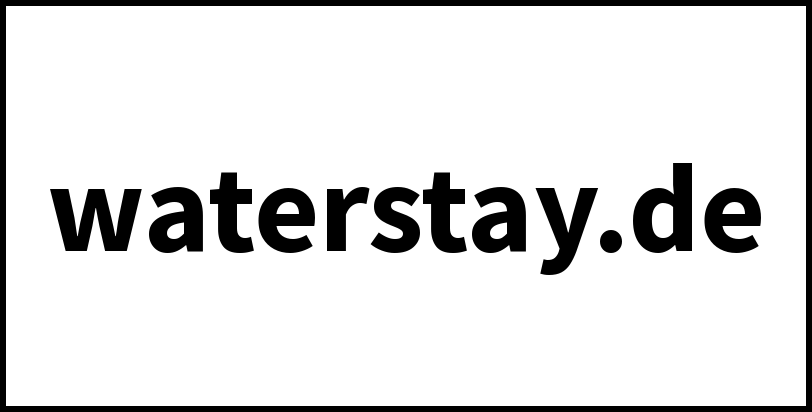 waterstay.de