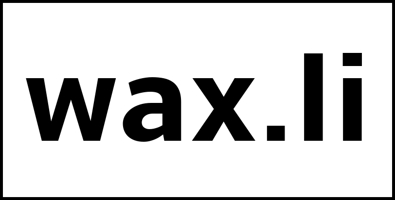 wax.li