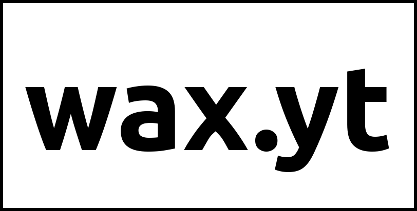 wax.yt