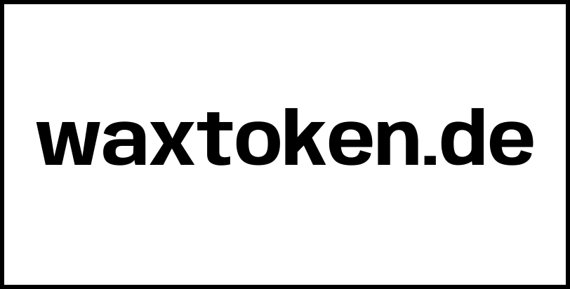 waxtoken.de