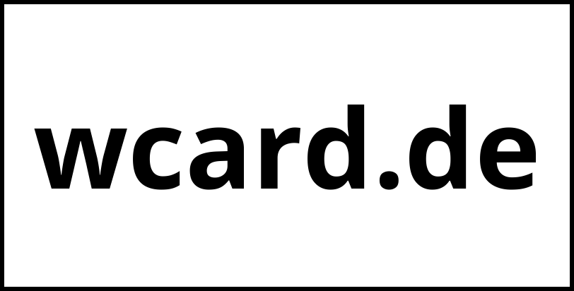 wcard.de