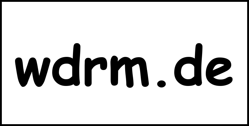 wdrm.de