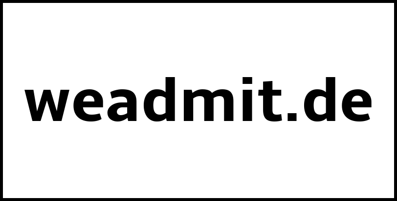 weadmit.de