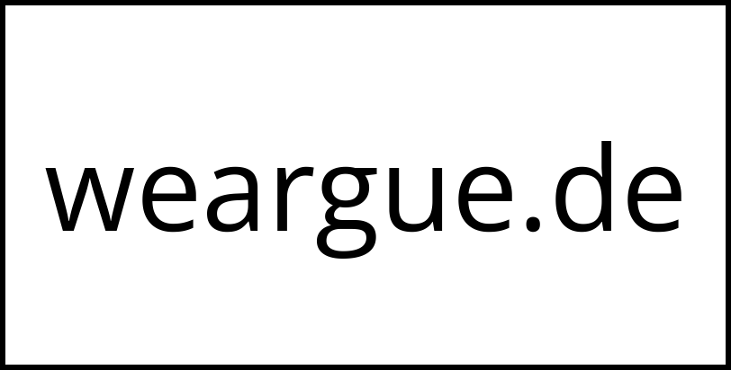 weargue.de