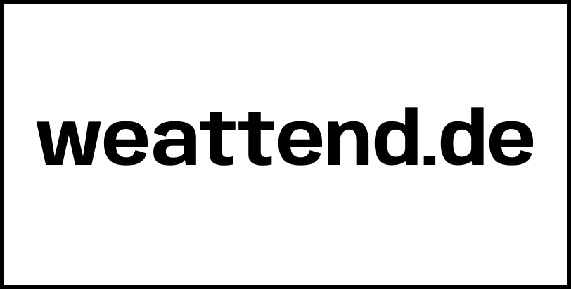 weattend.de