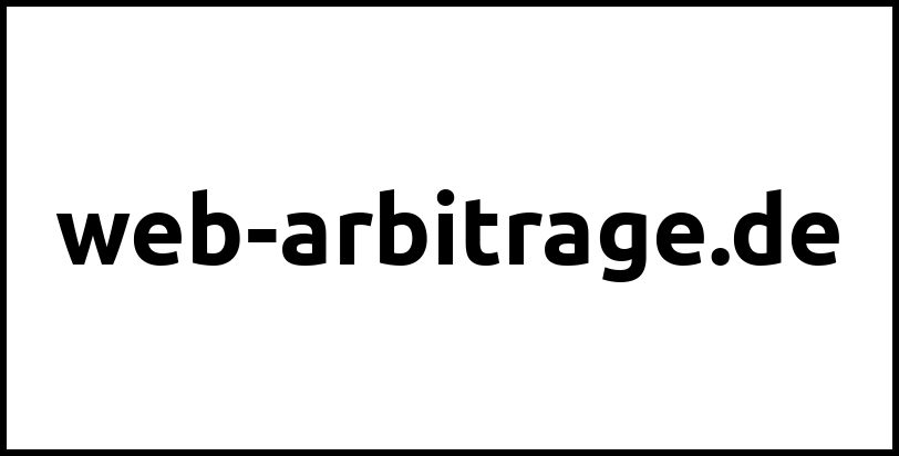 web-arbitrage.de