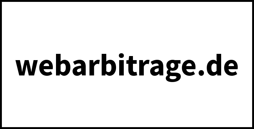 webarbitrage.de