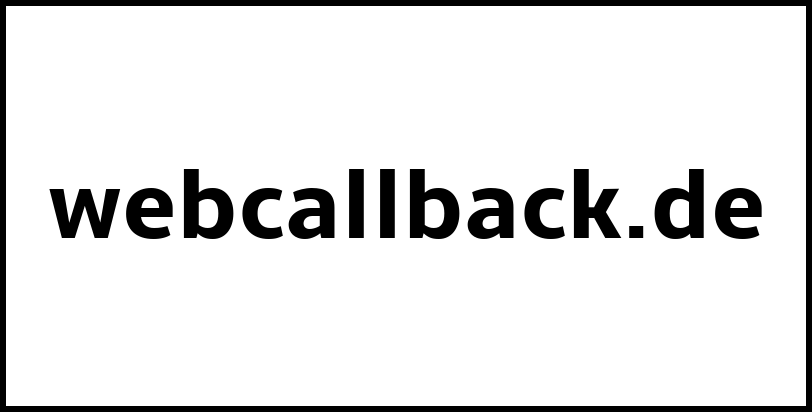 webcallback.de