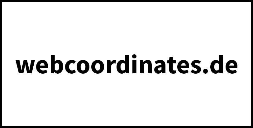 webcoordinates.de