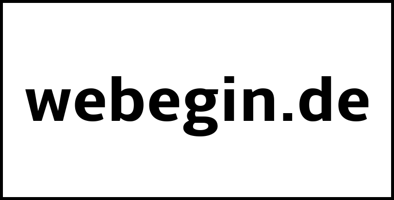 webegin.de