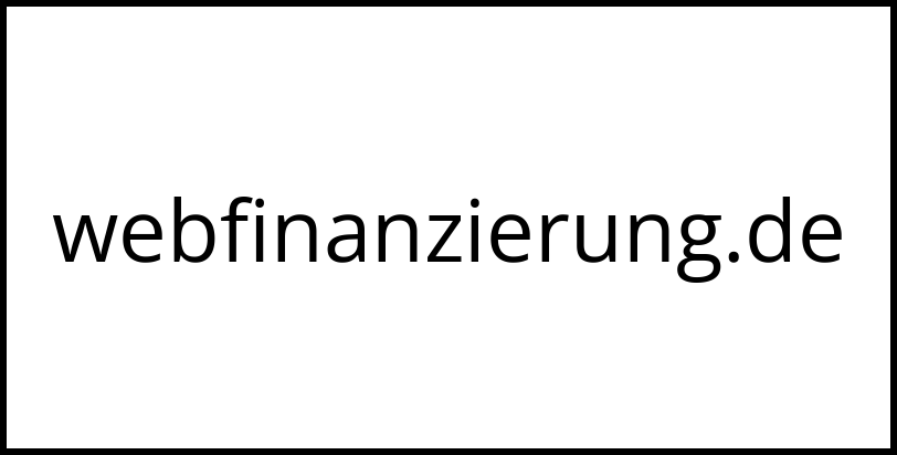 webfinanzierung.de