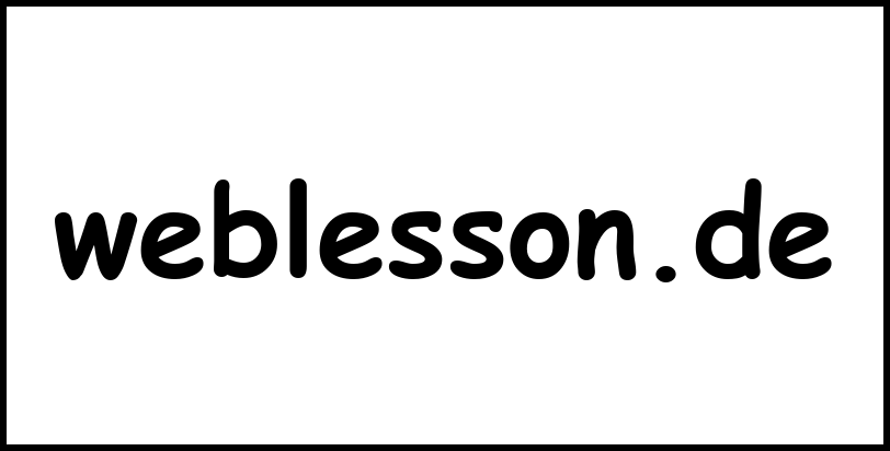 weblesson.de