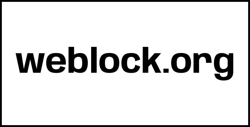 weblock.org