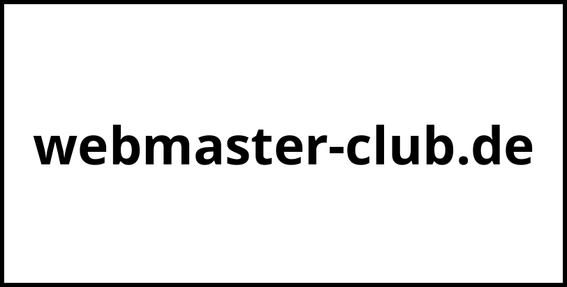 webmaster-club.de