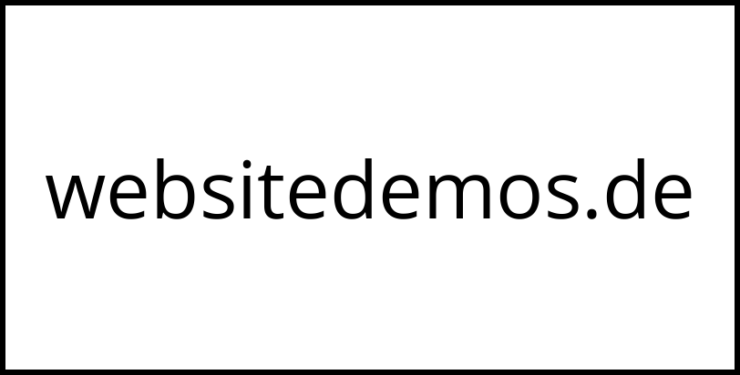 websitedemos.de