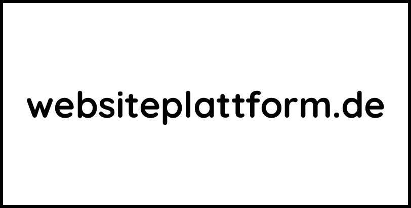 websiteplattform.de