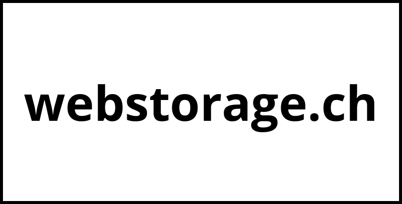 webstorage.ch