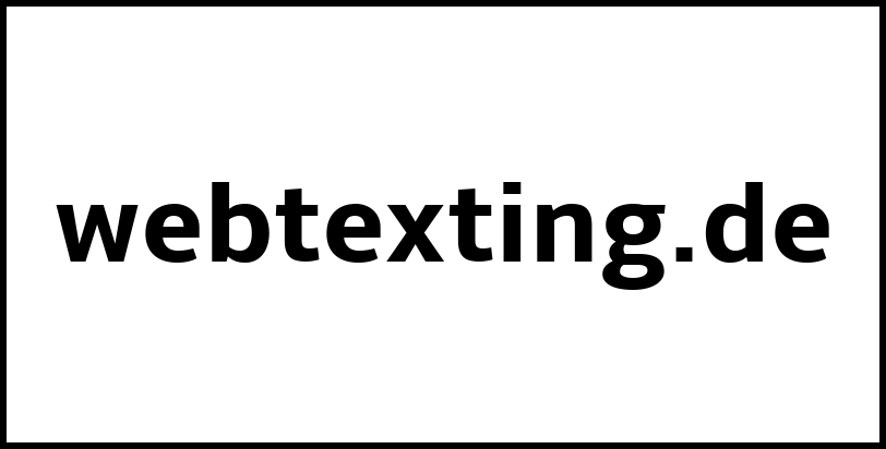 webtexting.de