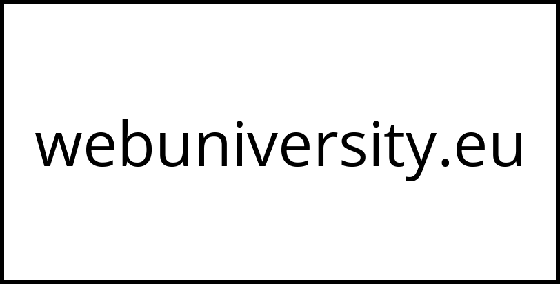 webuniversity.eu