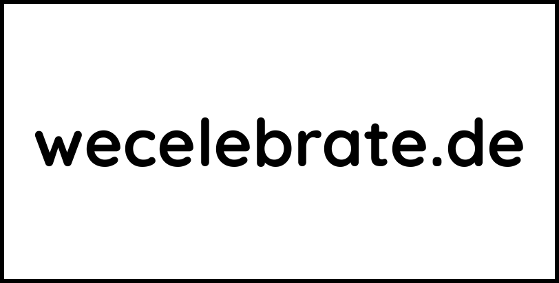 wecelebrate.de