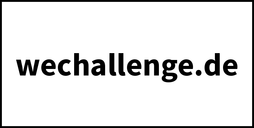 wechallenge.de