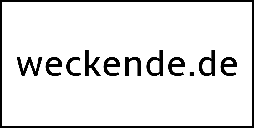 weckende.de