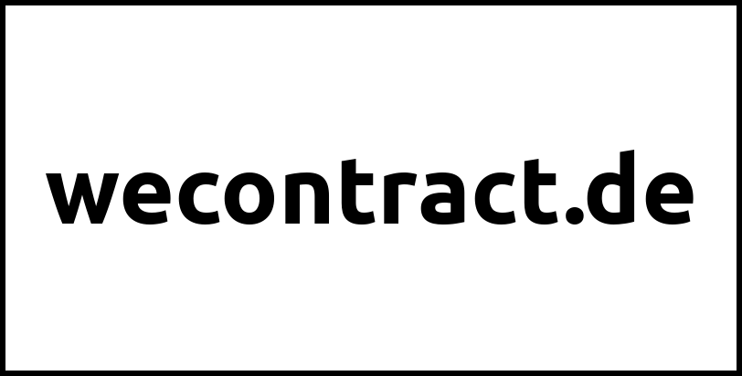 wecontract.de