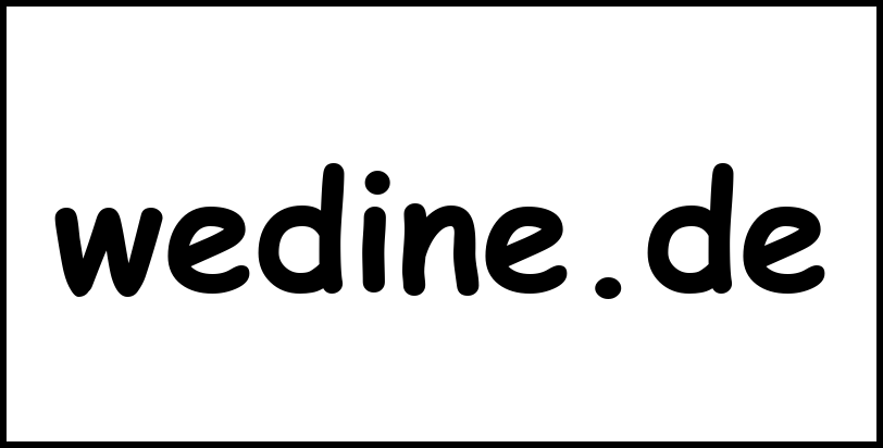 wedine.de