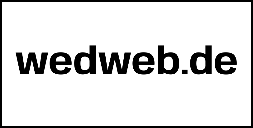 wedweb.de