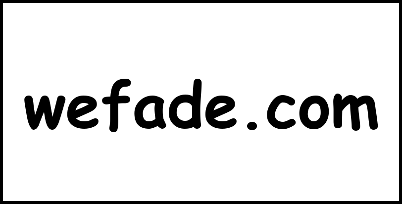 wefade.com