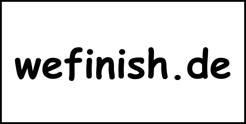 wefinish.de