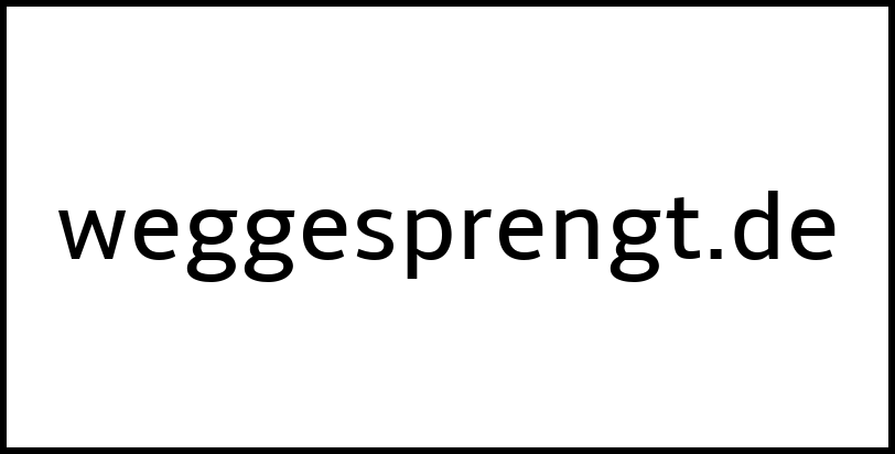 weggesprengt.de