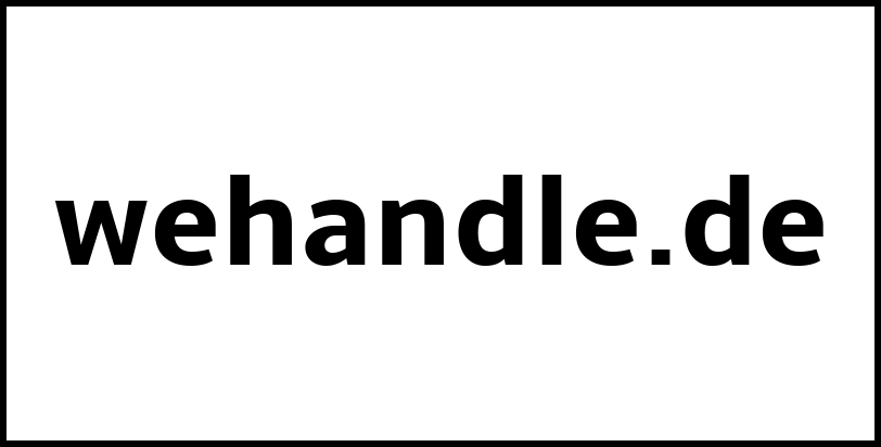 wehandle.de