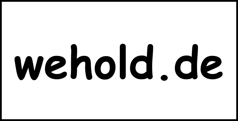 wehold.de