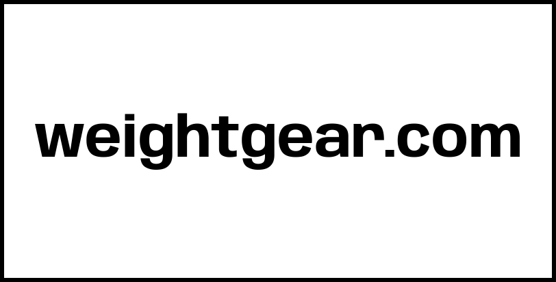 weightgear.com