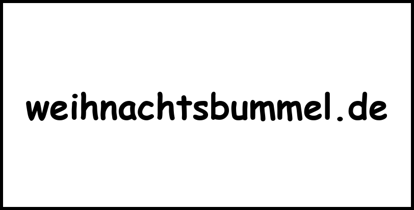 weihnachtsbummel.de