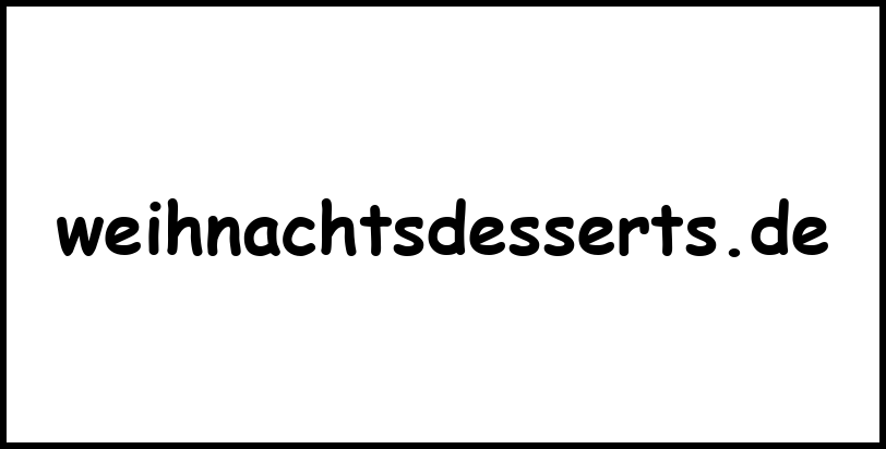 weihnachtsdesserts.de