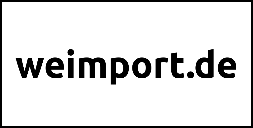 weimport.de