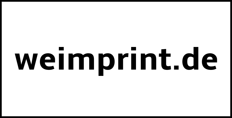 weimprint.de